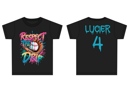 Custom Boys Baseball T Shirt